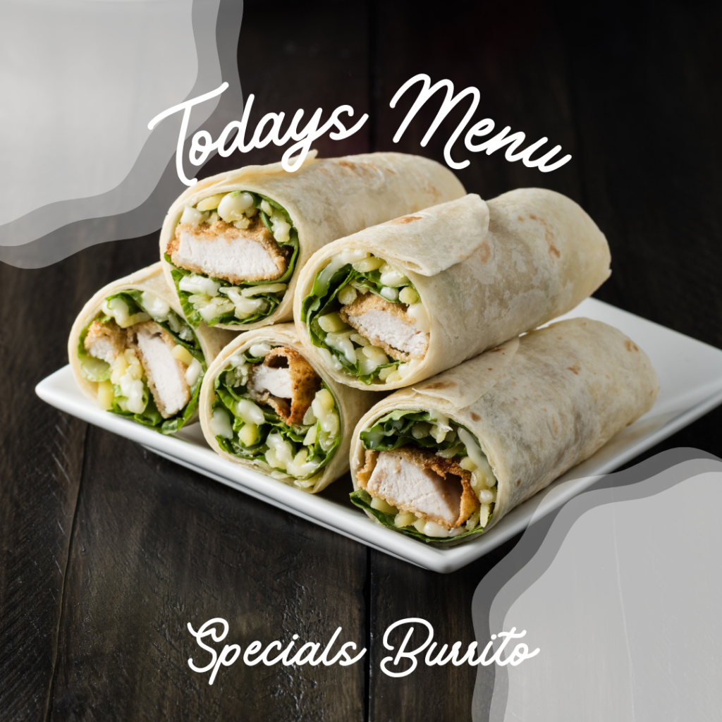 Burrito Western Food Restaurant New Menu Promotion Simple Instagram Feed